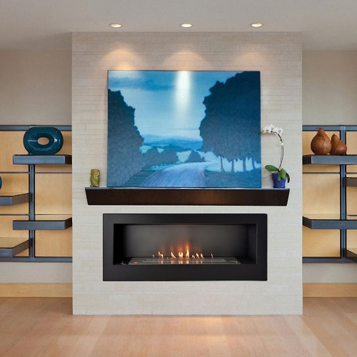 နံရံတွင်တပ်ဆင်ထားသော အီသနောမီးဖို AH100 Wall Mounted Ethanol Fireplace AH100