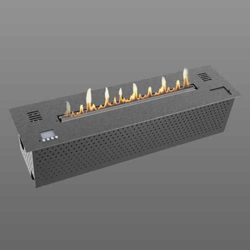 3 Stage Flame Adjustable Ethanol Fireplace AF90 With Remote