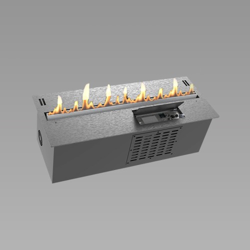 6-Speed Flame Control Ethanol Fireplace Insert MF700