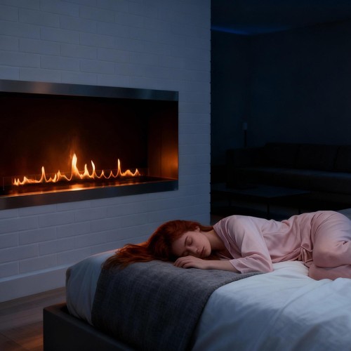 6-Stage Flame Ethanol Fireplace MF1400