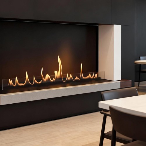 6 Level Flame Adjustable Ethanol Fireplaces MF1500